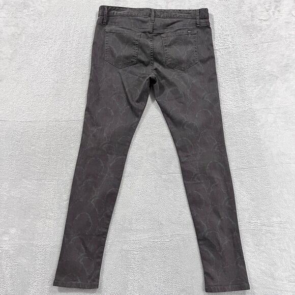 Joe's Skinny MADE In USA Jeans 31‎ Aztec Print Burgundy  Mid Rise Women's - Picture 2 of 10